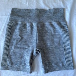 Grey Biker Shorts